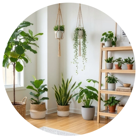 Gestione botanica in interni